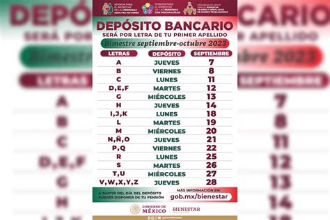 Toma Nota Estas Son Las Fechas Del Pago De Pensiones Del Bienestar