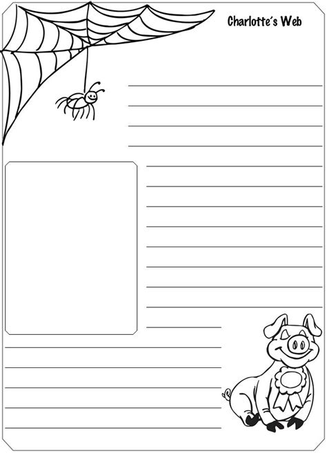 Charlottes Web Notebooking Paper Homeschool Helper Charlottes Web