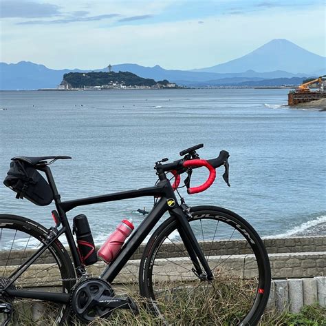 江ノ島サイクリングandモーニング ブラックアウト日記とロードバイクとanaフライト