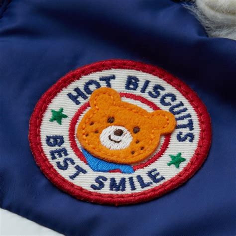 HOT BISCUITS ミキハウス 80 120cm 裏地フリース ジャンパー アウトレット マルチカラー 80cm 90cm