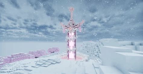 Minecraft Cherry Blossom Nether Sword Portal 🌸 Minecraft Map