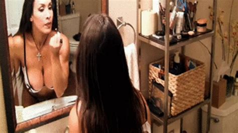 Denise Masino Muscle Babe Bathroom Mirror Muscle Big Clits Clips4sale