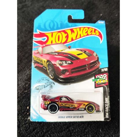 Hot Wheels Dodge Viper SRT ACR Mopar HW Race Day Shopee Malaysia