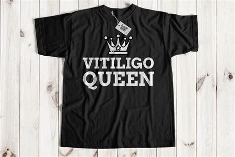 Vitiligo Queen T Shirt Cute Vitiligo Shirt Vitiligo T Ideas Woman