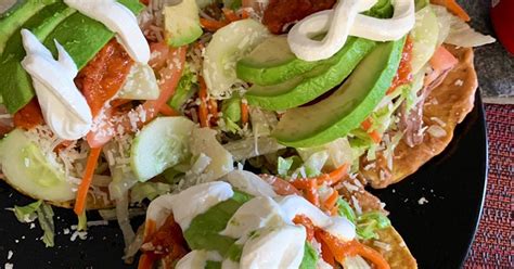 Tostadas De Carne Deshebrada Recetas Caseras Cookpad