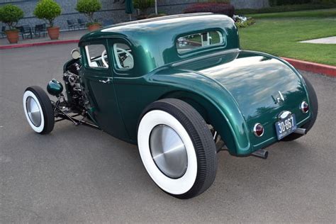 1932 32 Ford Coupe Chopped Channeled Steel Real Deal Hot Rod Rat Scta