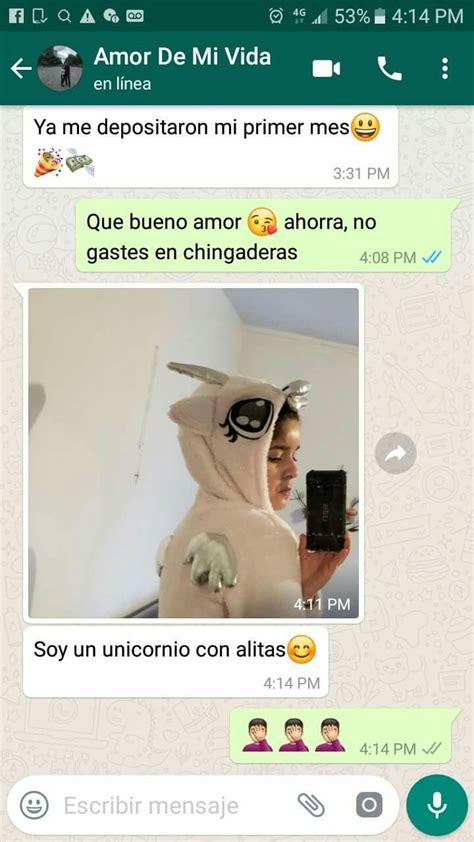 Soy Un Unicornio Con Alitas D Mensajes De Texto Divertidos Imagenes