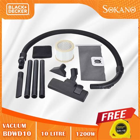 Black Decker Bdwd W L Wet Dry Vacuum Cleaner Blower