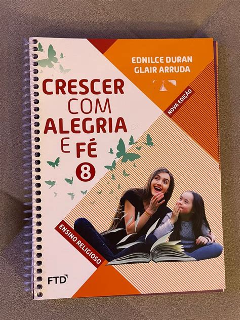 Livro Crescer Alegria E F Ano Ensino Religioso Livro Ftd