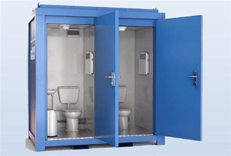 Modular Mild Steel Portable Toilet Cabin Shape Rectangular At Rs