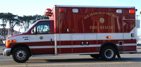 SAN FRANCISCO FIRE DEPARTMENT SFFD SFFD Rescue Ambulance Flickr