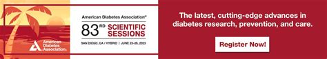 American Diabetes Association (ADA) 83rd Scientific Sessions ...