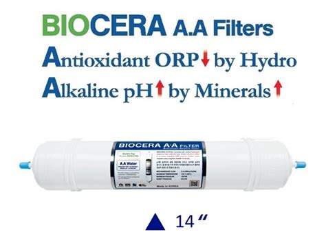 Best Alkaline Water Filters after RO System, Biocera Antioxidant ...