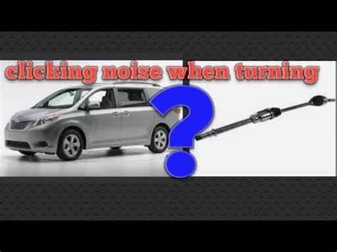 How To Replace Passenger Side Cv Axle Toyota Sienna Youtube