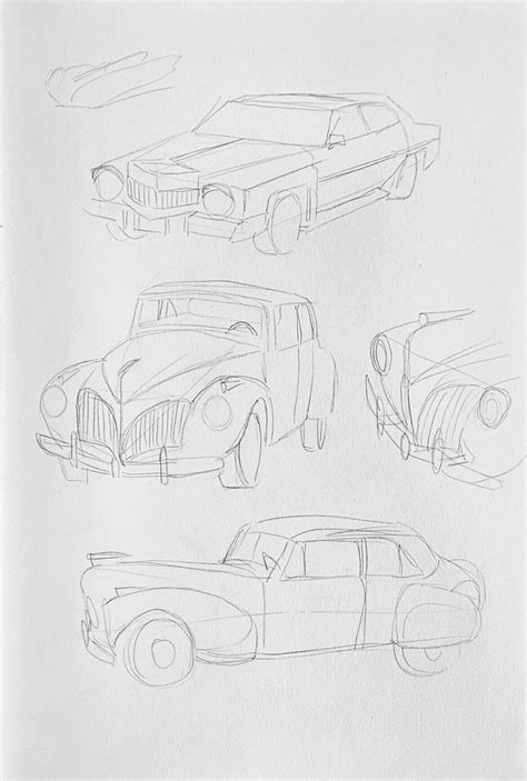 ArtStation - Car sketches