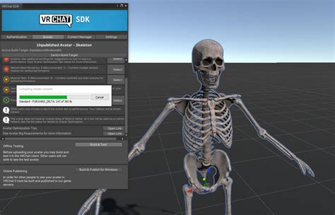 Skeleton Avatar Free VRChat Avatars VRCMods