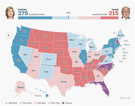 Election Du Nouveau Président Des Etats Unis Des Résultats à La Carte