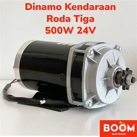 Jual Dinamo Motor Permanent Magnet Electric Vehicle Tricycle 500w 24v