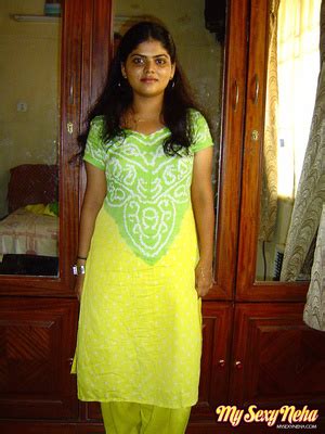 India Porn Star Neha In Green And Yellow Indian Shalwar XXX Dessert
