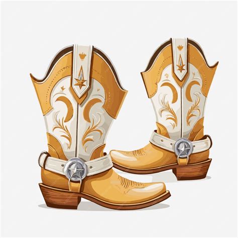 Premium Vector Cowboy Spurs Vector On A White Background