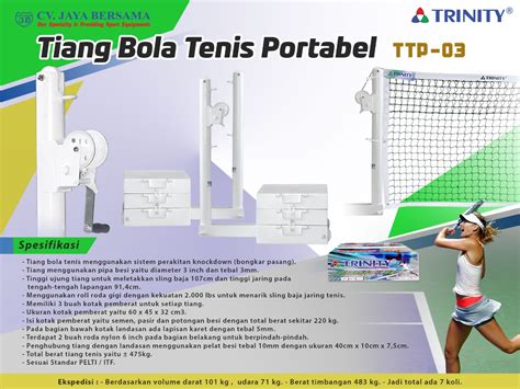 Tiang Bola Tenis Portabel TTP 03 CV JAYA BERSAMA Co Id