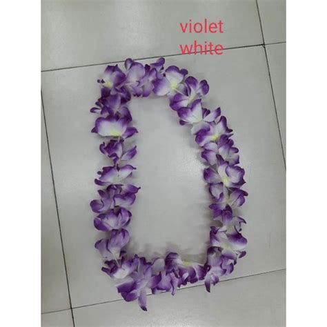 Hawaiian Garland Lei Available Also 4in1 Set Rainbow Color Only