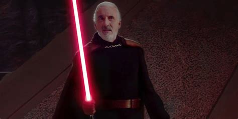 Count Dookus Red And Blue Lightsaber Explained