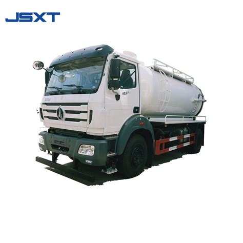 Beiben Septic Tank Truck Sewage Suction Truck Vacuum Sewer Suction