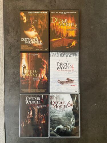 Détour Mortel Intégrale De La Saga 6 Films Ebay