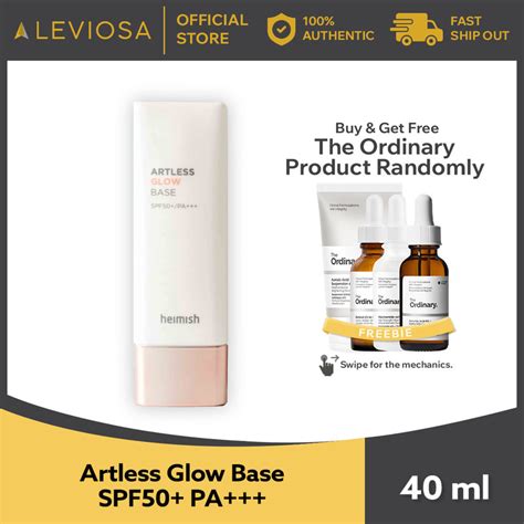 HEIMISH Artless Glow Base SPF50+ PA+++ 40ml | Shopee Philippines