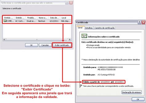 Como Saber A Validade Do Certificado Como Vejo A Data De