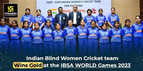 Ibsa World Games Indian Women S Cricket Team Wins Gold