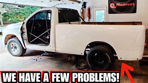 2000hp Cummins Drag Truck Build Rear End Issues Youtube