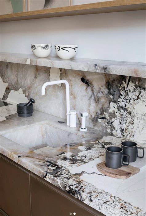 How Athena Calderone Created Her 20 Marble Floating Kitchen Shelf Artofit