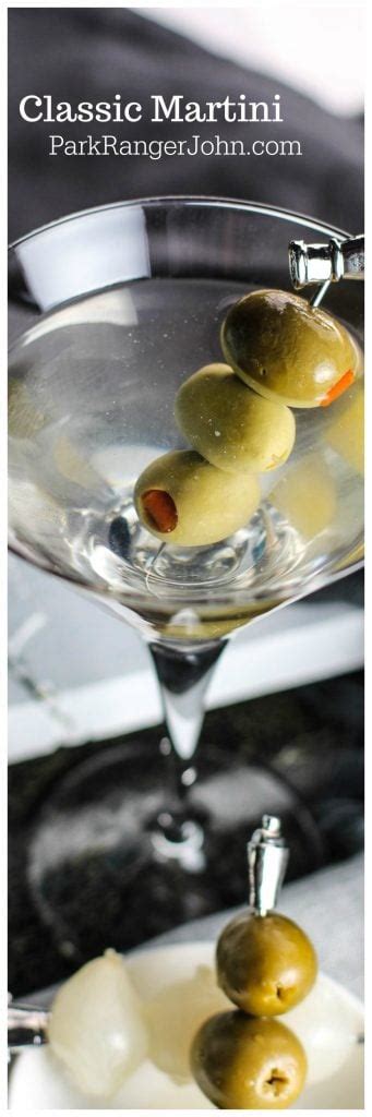 Classic Martini Recipe | Park Ranger John