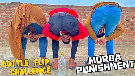 Murga Punishment Bottle Flip Challenge Shanu Vela Youtube