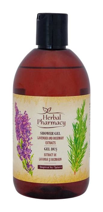 Gel de dus cu extract Lavanda si Rozmarin Herbal Pharmacy 500 ml 