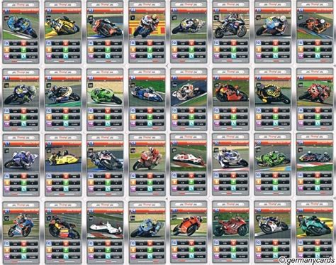 G Quartett Kartenspiel Ass Motorr Der Germanycards