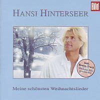 Hansi Hinterseer Meine Schonsten Weihnachtslieder CD Hal Ruinen