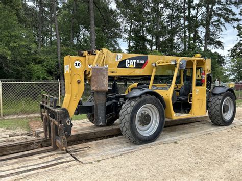 Caterpillar Tl 1055 Telescopic Forklift With Out Riggers Hat S Equipment