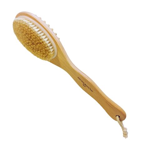 Buy Dry Brushing Body Brush Anti Cellulite Skin Smoother Scrubber Boar