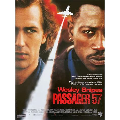 PASSENGER 57 French Movie Poster - 15x21 in. - 1992