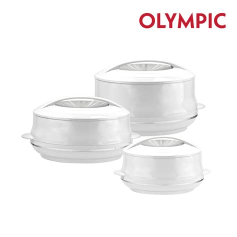 Sq Professional 6892 Olympic Hot Pot Set 3pc King White Silver 35 6