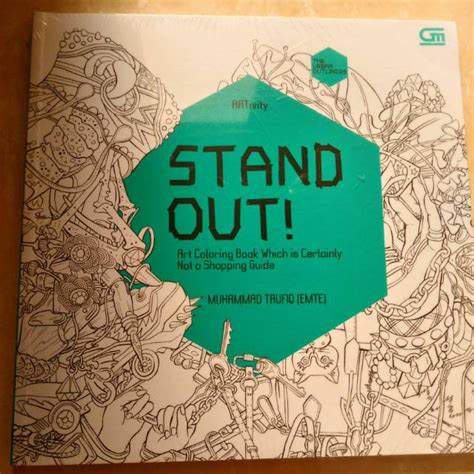 Jual Buku Mewarnai Dewasa Stand Out Muhammad Taufiq Emte