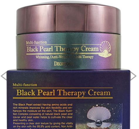 Купить Deoproce осветляющий крем для лица Black Pearl Therapy Cream 100 ...