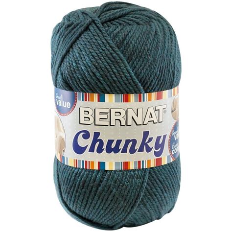 Bernat Big Ball Chunky Solid Yarn 14 Oz Gauge 6 Super Bulky 100