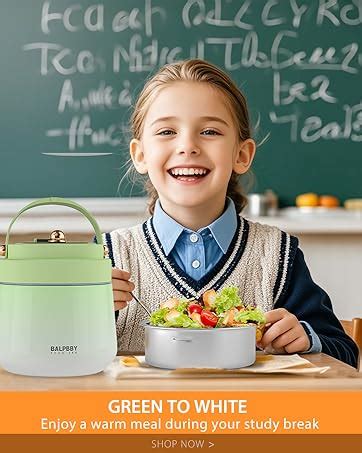 Amazon Thermo For Hot Food Adults Oz Soup Thermo Lunch Containers Wide Mouth Vacuum