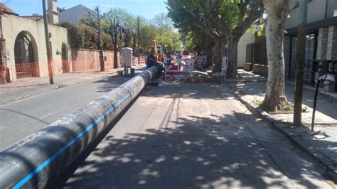 Importante obra de tendido de agua en Quilmes centro cierra el tránsito