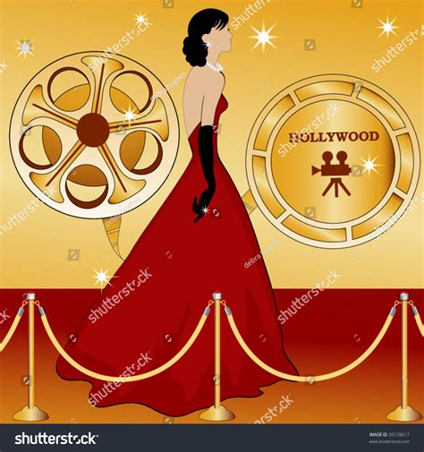 Hollywood Starlet Stock Vector (Royalty Free) 39128617 | Shutterstock