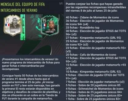 FIFA 22 lanzó los Summer Swaps cómo funciona qué premios tiene y